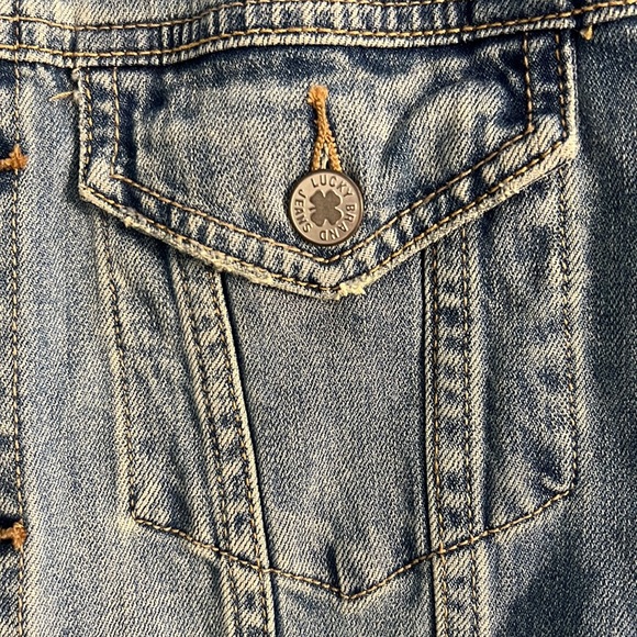 Lucky 🍀 Brand Denim jacket size M - Picture 10 of 12